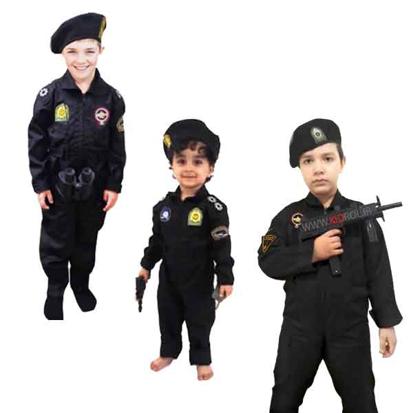 لباس پلیس یگان ویژه بچه گانه
