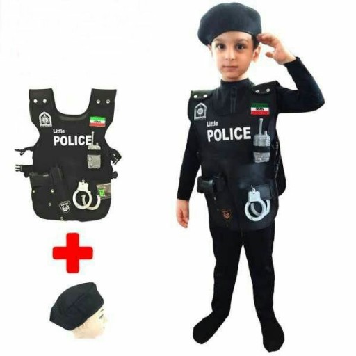 لباس پلیس ضد شورش بچه گانه